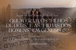 Quem eram os “filhos de Deus” e as “filhas dos homens” em Gênesis 6?