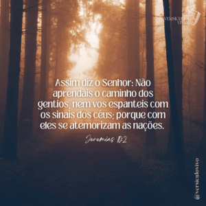 Versículo que fala Que signo é pecado