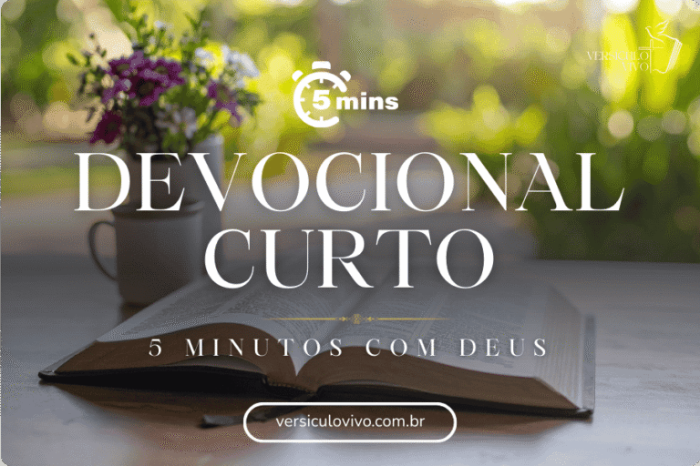 Devocional curto de 5 minutos