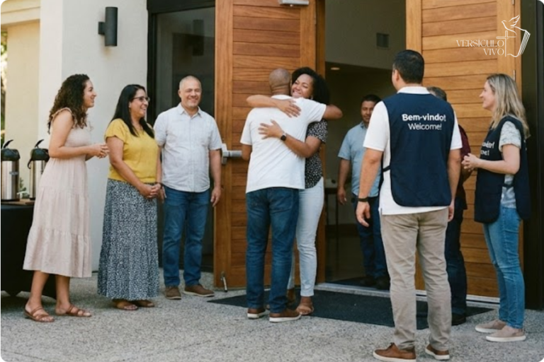 Dicas para recepcionar bem os visitantes na igreja no domingo