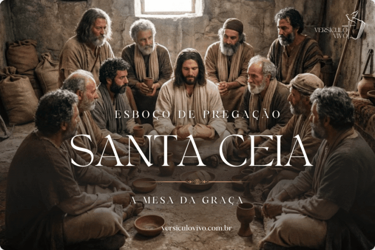 Esboço de Pregação Santa Ceia Lucas (22:19-20)