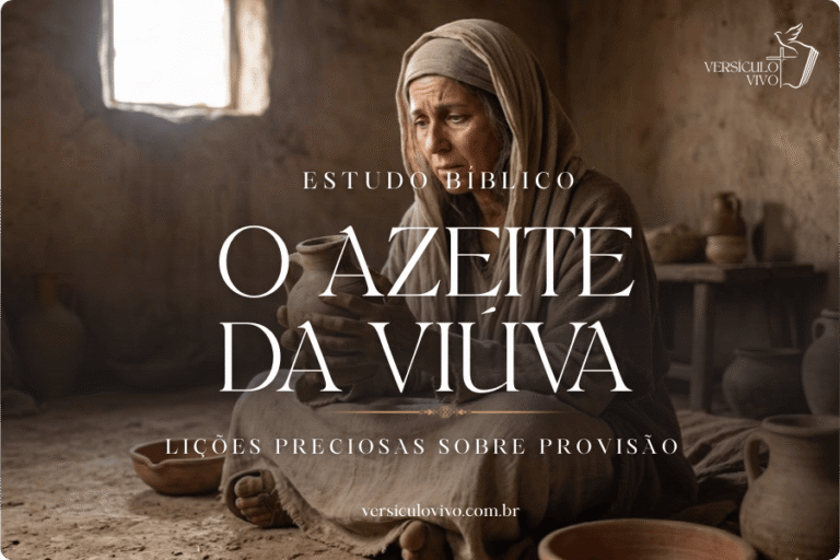 Estudo Bíblico sobre O Azeite da Viúva em 2 Reis 4