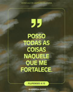 Versículos Bíblicos de gratidão pela vida