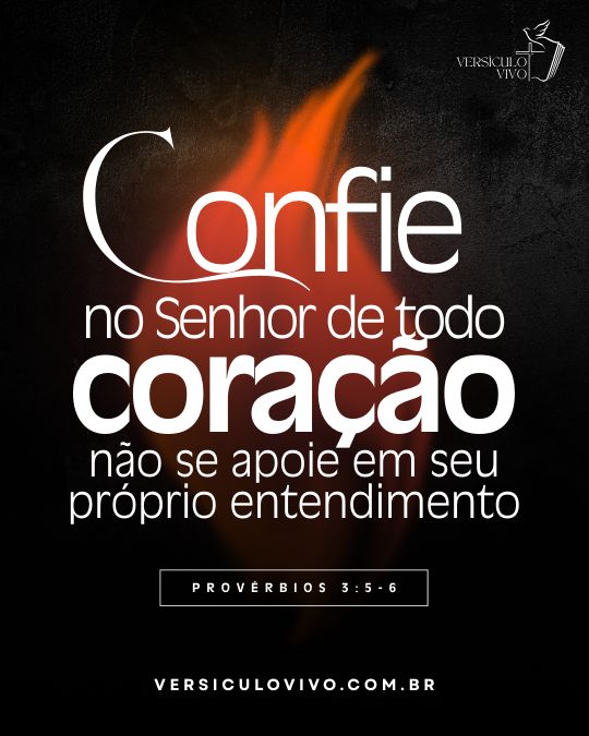 Provérbios 3:5-6 versão 1