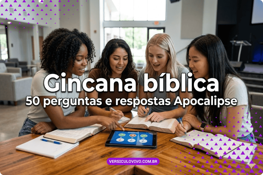 Gincana bíblica - 50 perguntas e respostas Apocalipse