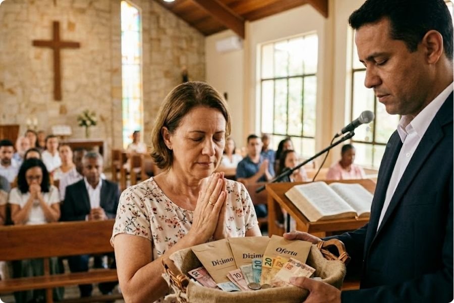 Oração para consagrar os dízimos e ofertas