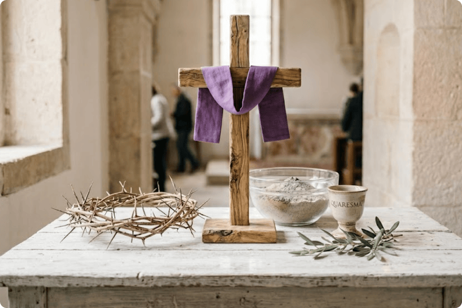 Simbolos da Quaresma