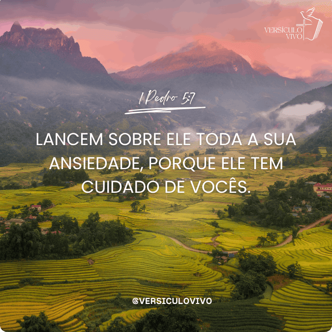 Versículo 1 Pedro 5:7