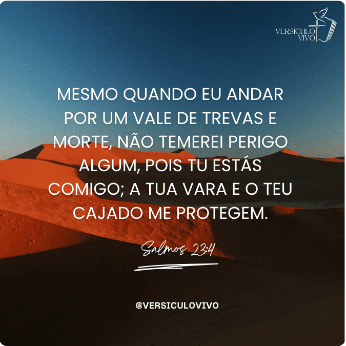 Versículo Salmos 23:4