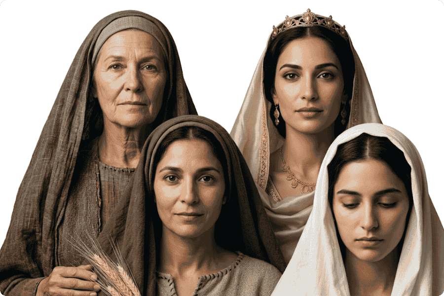 Personagens Bíblicos Femininos e suas Características e História