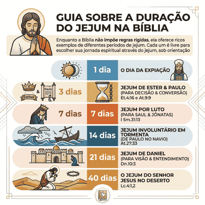 O que a Bíblia diz sobre Jejum: Propósito, os Tipos, e como Jejuar