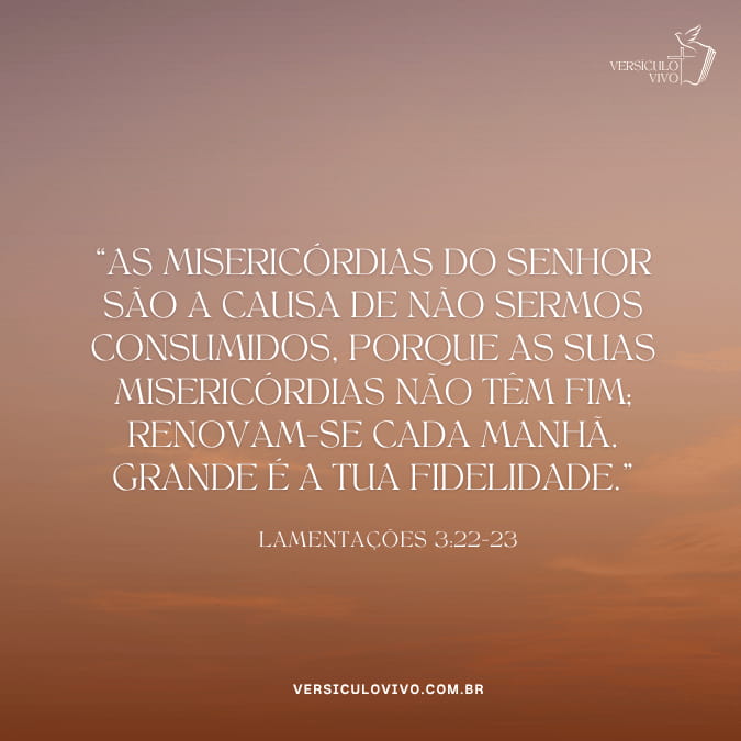 Versículos sobre Recomeço
