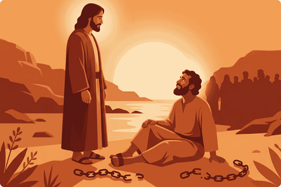 Jesus Liberta o Gadareno: 4 Lições Transformadoras