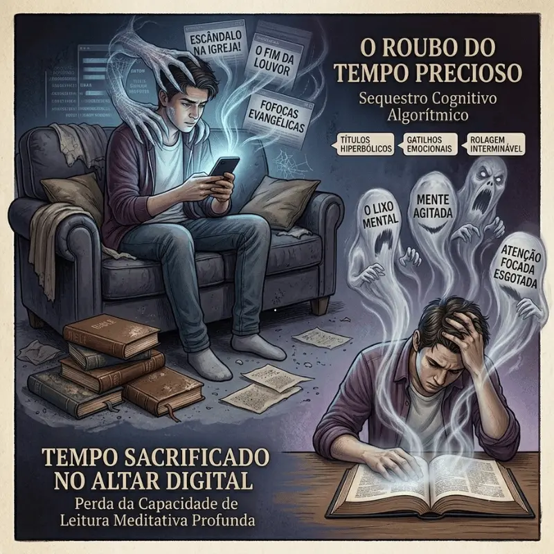 Roubo do Tempo Precioso de Estudo da Palavra de Deus