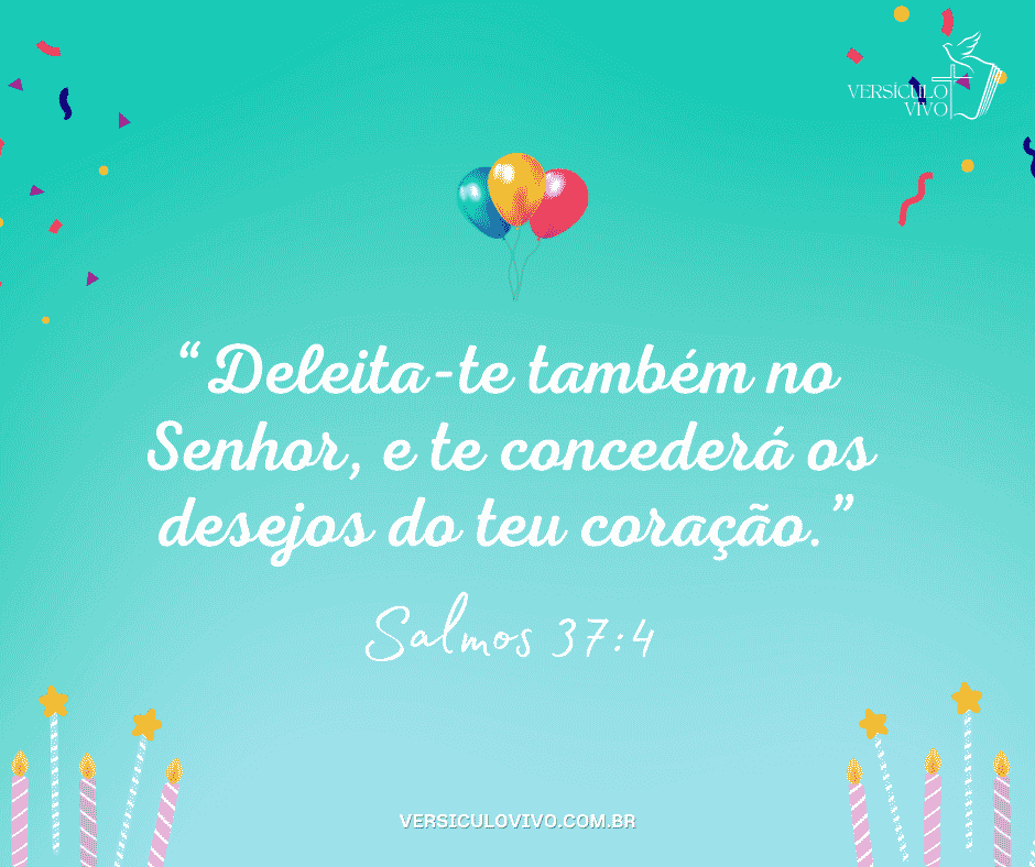 Versículos para aniversário de pastor - Feliz