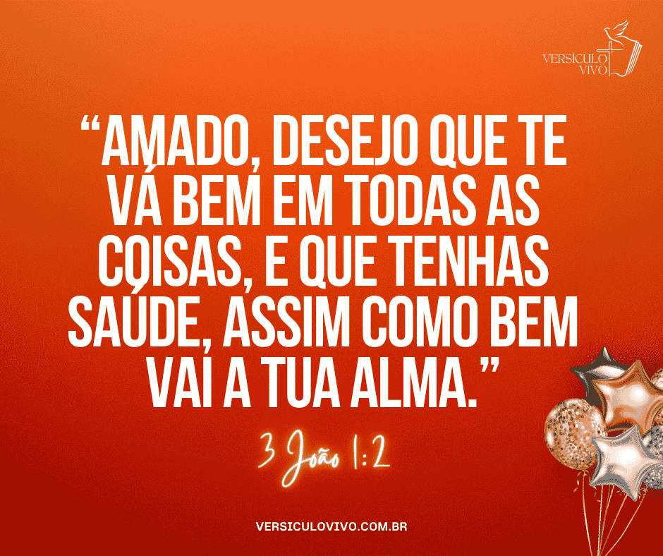 Versículos para aniversário de pastor - Saúde